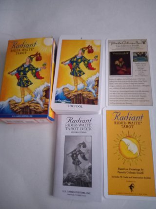 Confezione 3 Mazzi di Tarocchi RWS, Medieval, Radiant