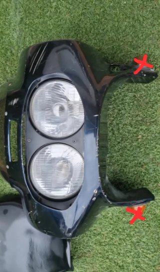 CÚPULA + FOCO GSXR.