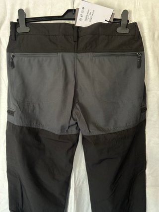 Pantalón de trabajo negro/gris