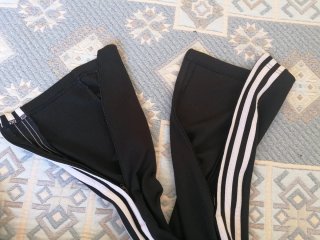 Pantalones deportivos Adidas negros Talla XL