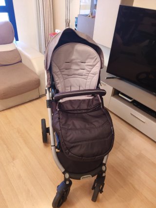 Carrito Playxtrem Marrón y Gris