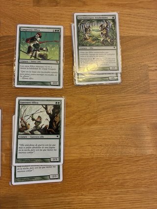 Lote di Carte Magic MTG - Campione Elfico