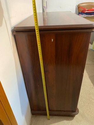 Mueble TV madera y metal