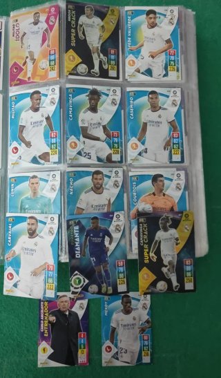 Lote Real Madrid Adrenalyn XL 21-22 Panini