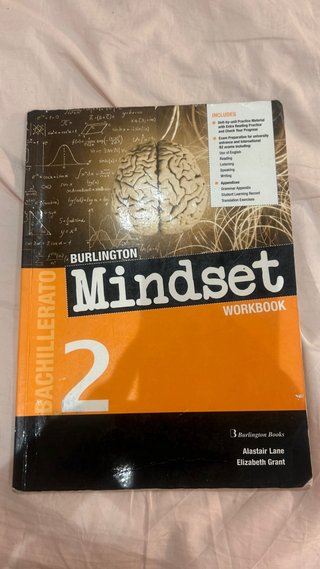Libro ingles 2º bachillerato mindset