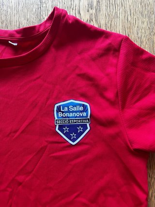 Camiseta La Salle Bonanova Roja Talla 14 Chica