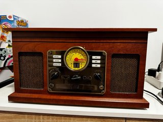 Tocadiscos Inves Retro de madera – Vinilo, CD...