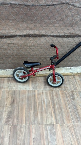 Bici de aprendizaje roja Red Bullet
