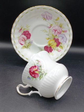 Taza té porcelana inglesa Abril