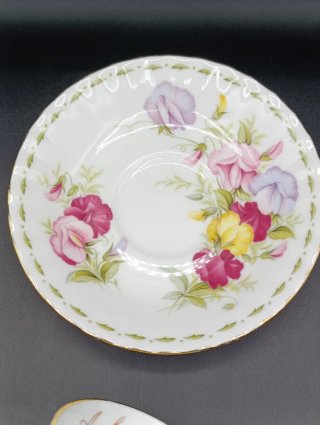 Taza té porcelana inglesa Abril
