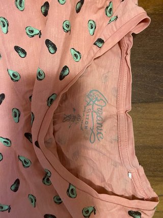 Camiseta Aeropostale Rosa Aguacates Talla S