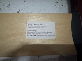 Somier 90x180