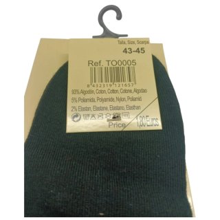 Talla 43-45. Calcetines tobilleros Birelax 5 pares