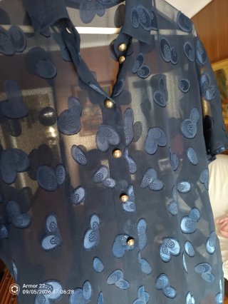 Blusa transparente Joaquín of Jofre T.44