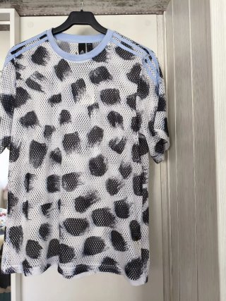 Camiseta Adidas Malla Estampada Talla S