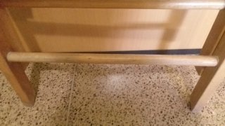 Silla de madera plegable