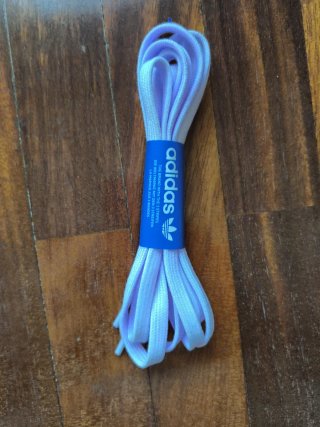 Cordones Adidas Morado/Blanco