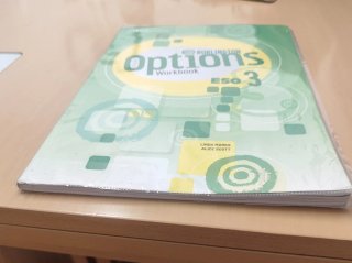 Libro Options workbook 3ESO