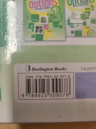 Libro Options workbook 3ESO
