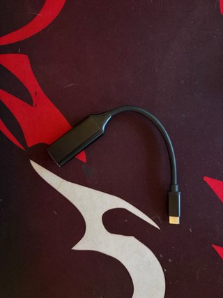 Adaptador USB-C a HDMI Negro