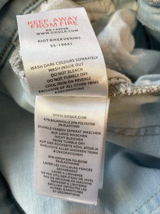 Pantalón vaquero Silksilk Teen XS