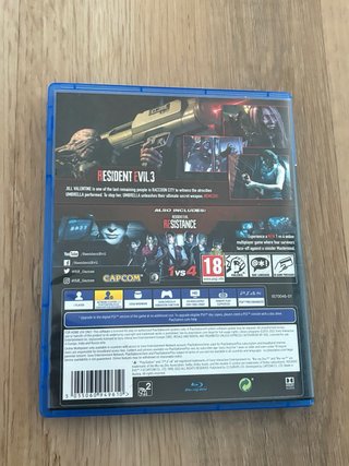 Resident Evil 3 PS4