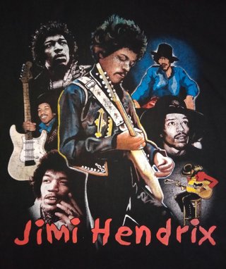 Jimi Hendrix - Camiseta Talla L