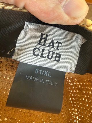 Sombrero paja Panama HAT CLUB