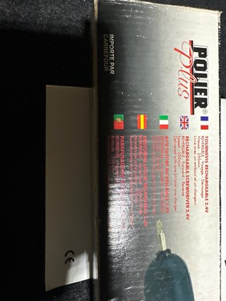 Destornillador Eléctrico Recargable Power Plus 2.4