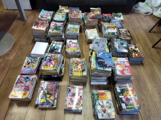 Lote de aprox 4500 comics