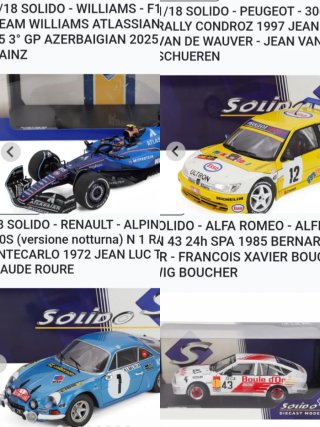 Chiedere la disponibilita...Modellini 1:18 Solido.