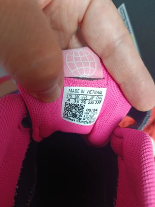 Zapatillas Adidas niño/niña azul y rosa