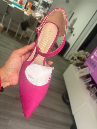 Zapatos de salón Martinelli rosa sin estrenar