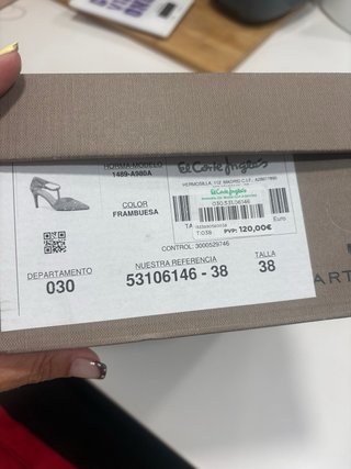 Zapatos de salón Martinelli rosa sin estrenar