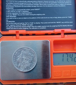 Moneda Dólar Morgan 1880