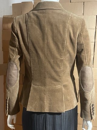 Americana pana Zara Basic M marrón