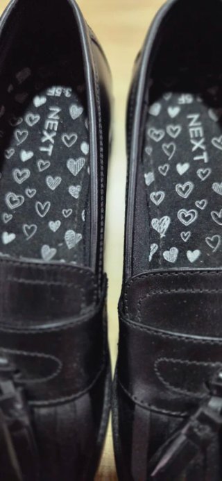 Mocasines Next Negros con Flecos y Tassel