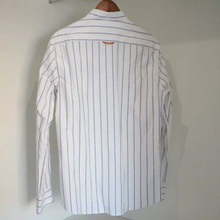 Camisa Spagnolo Rayas Celestes Talla M