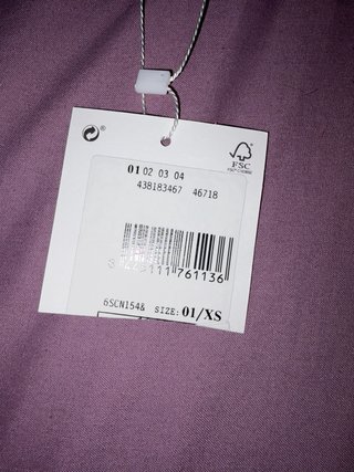 Top rosa sin estrenar talla xs
