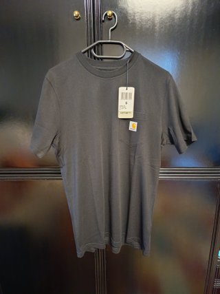 Camiseta Carhartt S/S Pocket T-Shirt Negra Talla S