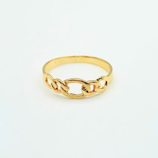 Anillo de Oro 18k - (750), Talla 16, 1.90gr