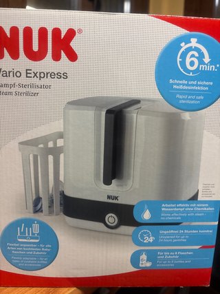 Esterilizador NUK Vario Express