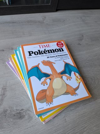 Revistas TIME Pokémon 30 Aniversario