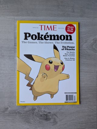 Revistas TIME Pokémon 30 Aniversario