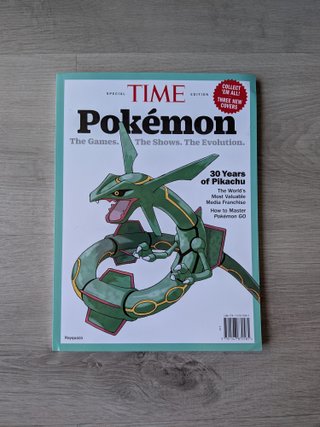 Revistas TIME Pokémon 30 Aniversario