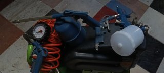 Compresor Bessel casi nuevo + Accesorios Impecable