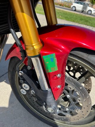 Yamaha FZ1S 2011 Roja