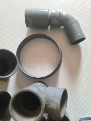 Material fontanería PVC