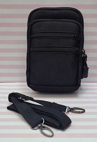 NOVEDAD! BOLSO O RIÑONERA TÁCTICO NEGRA