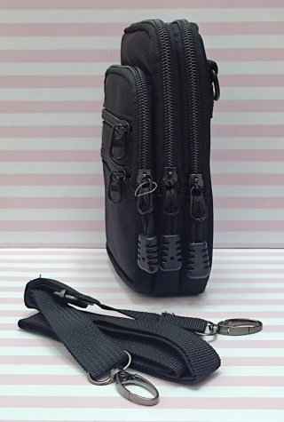 NOVEDAD! BOLSO O RIÑONERA TÁCTICO NEGRA